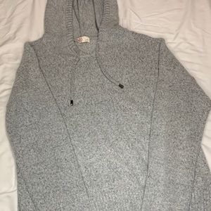 SO Knitted gray sweater.